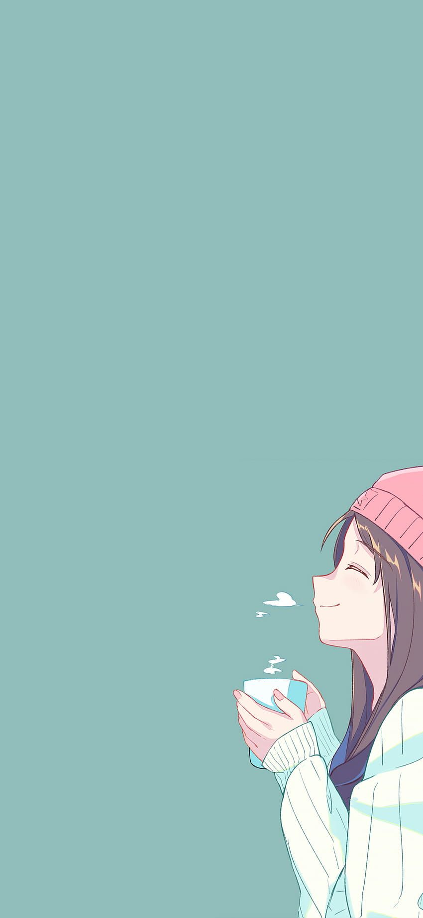 desktop-wallpaper-1080x2340-cute-anime-girl-smiling-profile-view-coffee-anime-character-drinking-coffee.jpg